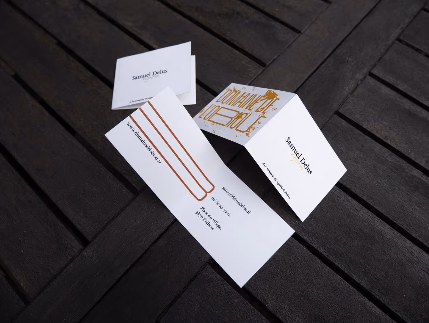 Carte de visite du Domaine de l'Obiou